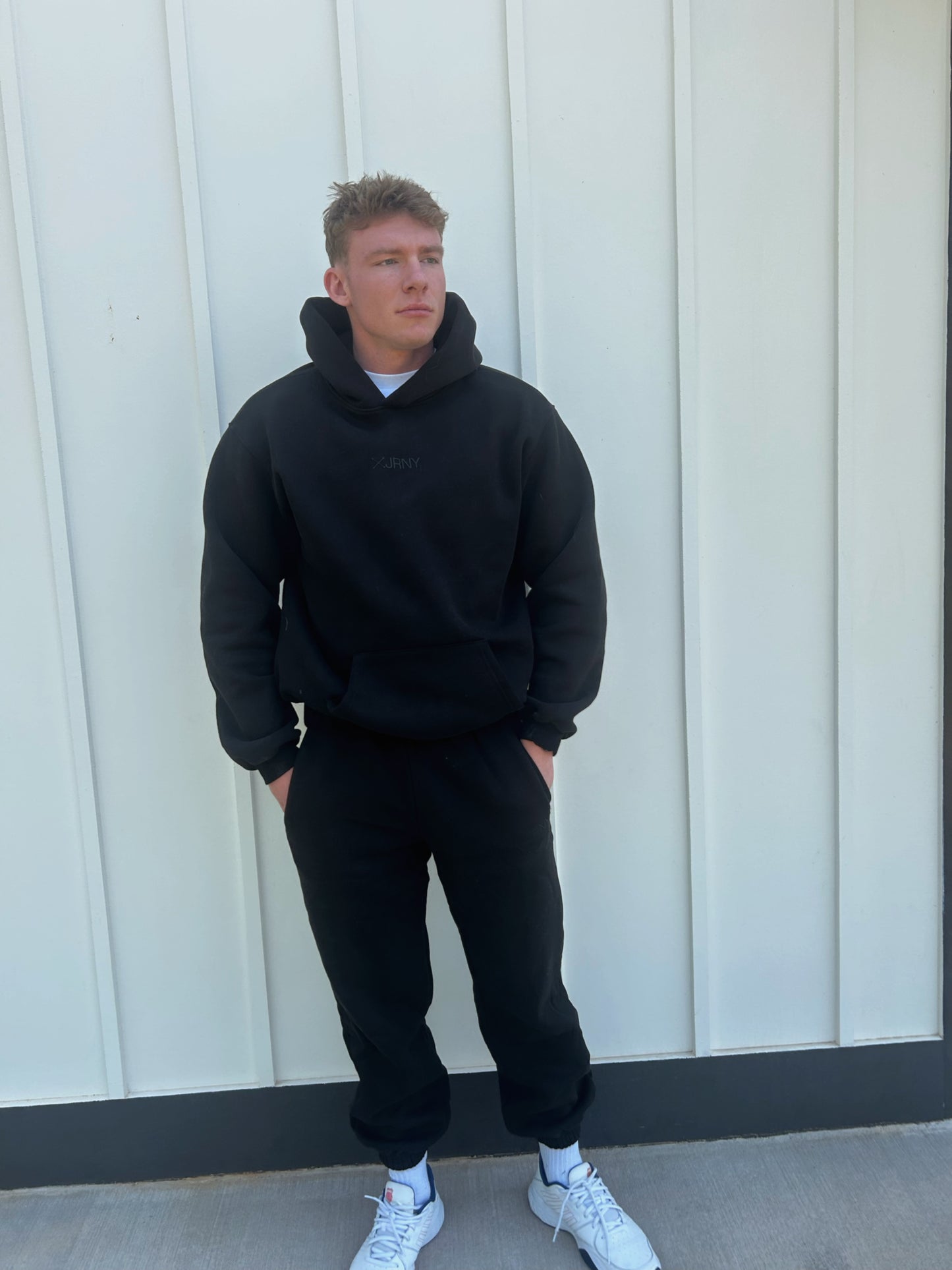 Infinite Black Hoodie