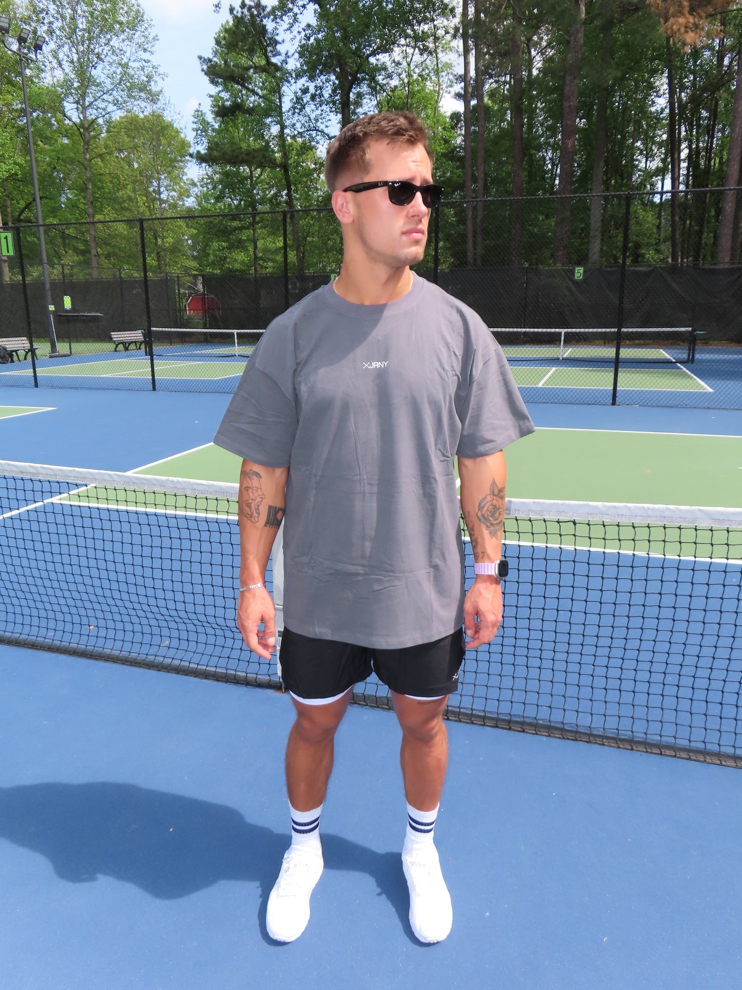 Elevated Grey Tee