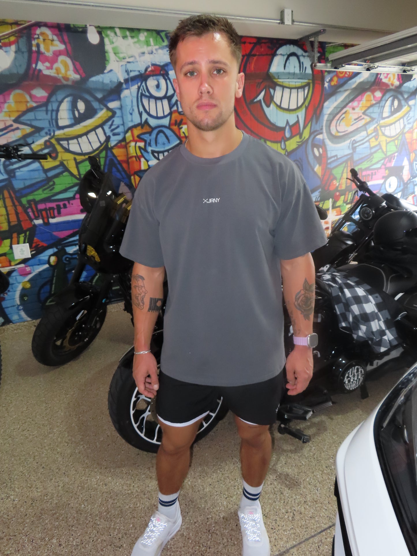 Elevated Grey Tee