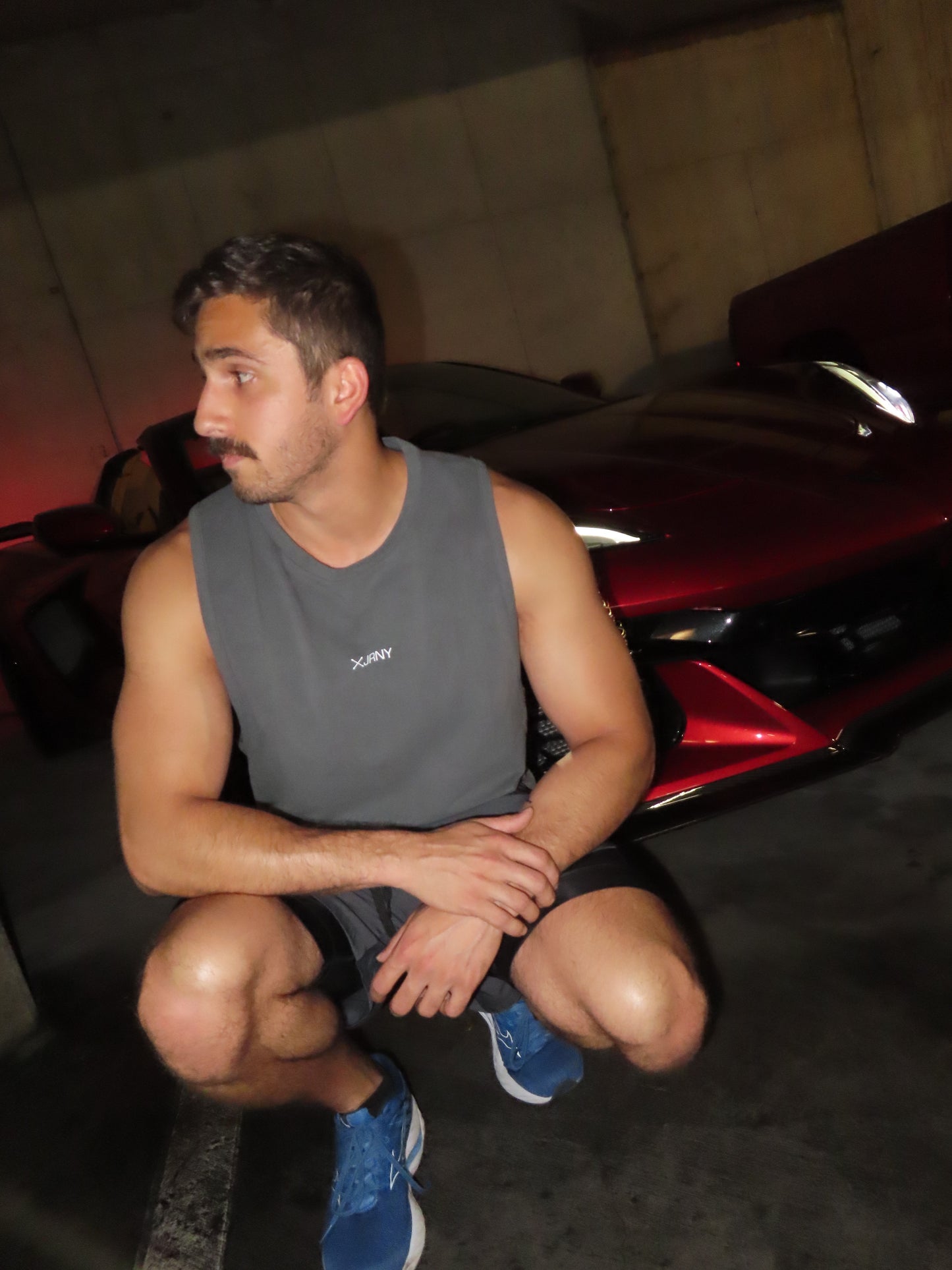 Elevated Grey Tank